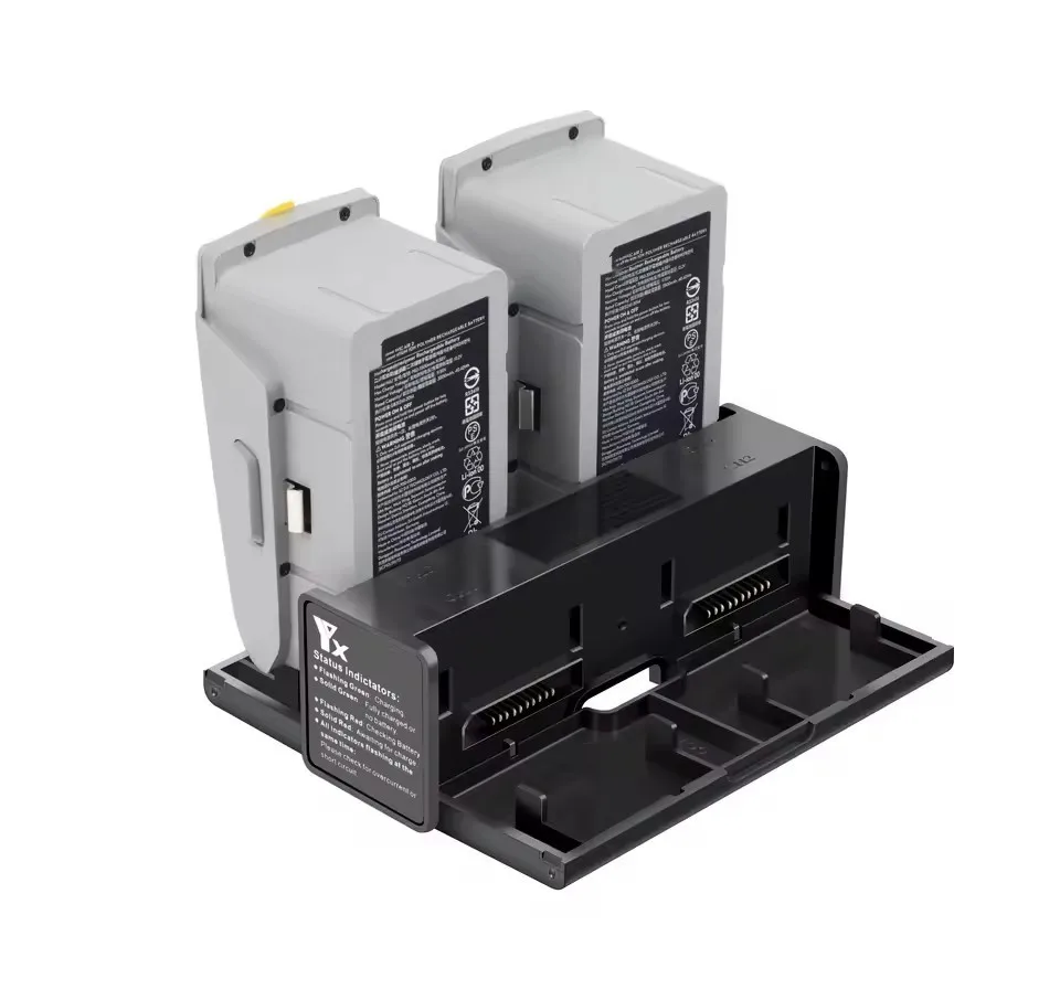 4 in 1 Portable Folding Charging Hub For Mavic Air 2/ 2S Drone Battery Smart Charger With LED Screen view 2