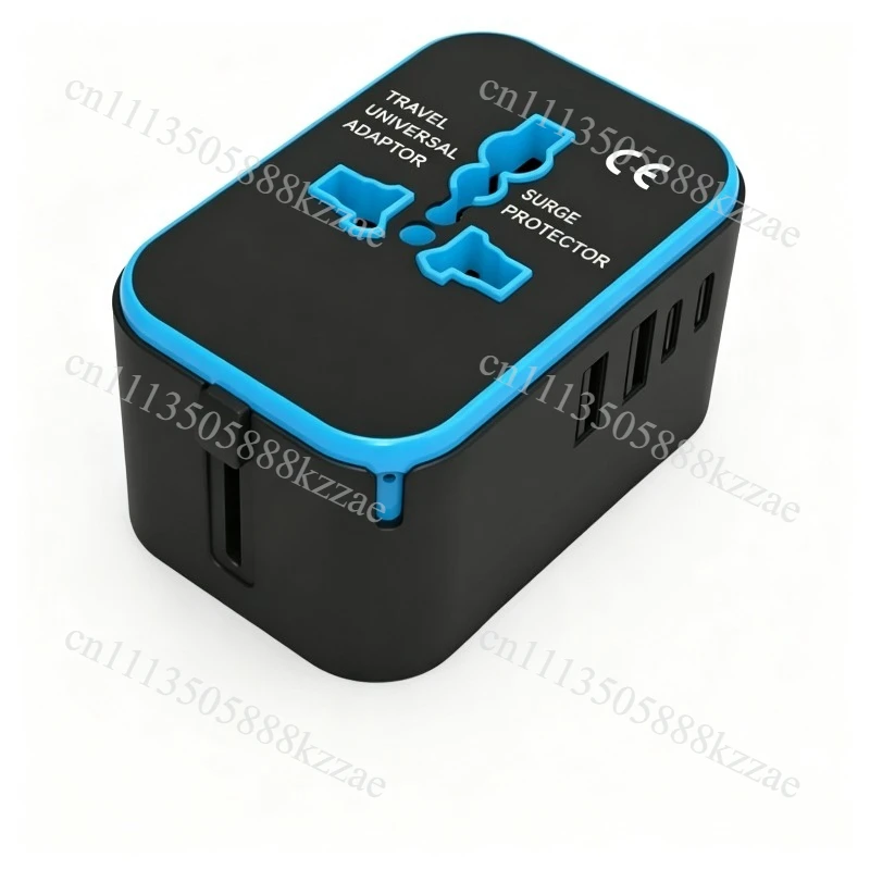 Universal Travel Adapter International Multi Plug Converter Surge Protector For Global Trip Phone Charging