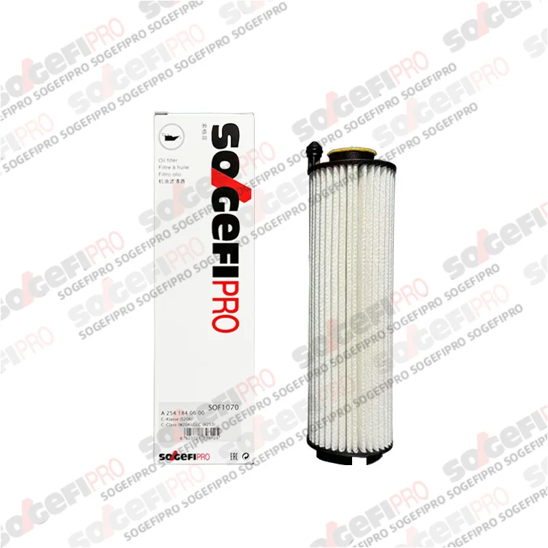

For Mercedes Benz C180 C200 C300 CLE200 300 350 450 E180 E200 E300 E400 GLC200 300 400e GLE350 400 450 SOGEFIPRO Oil Filter