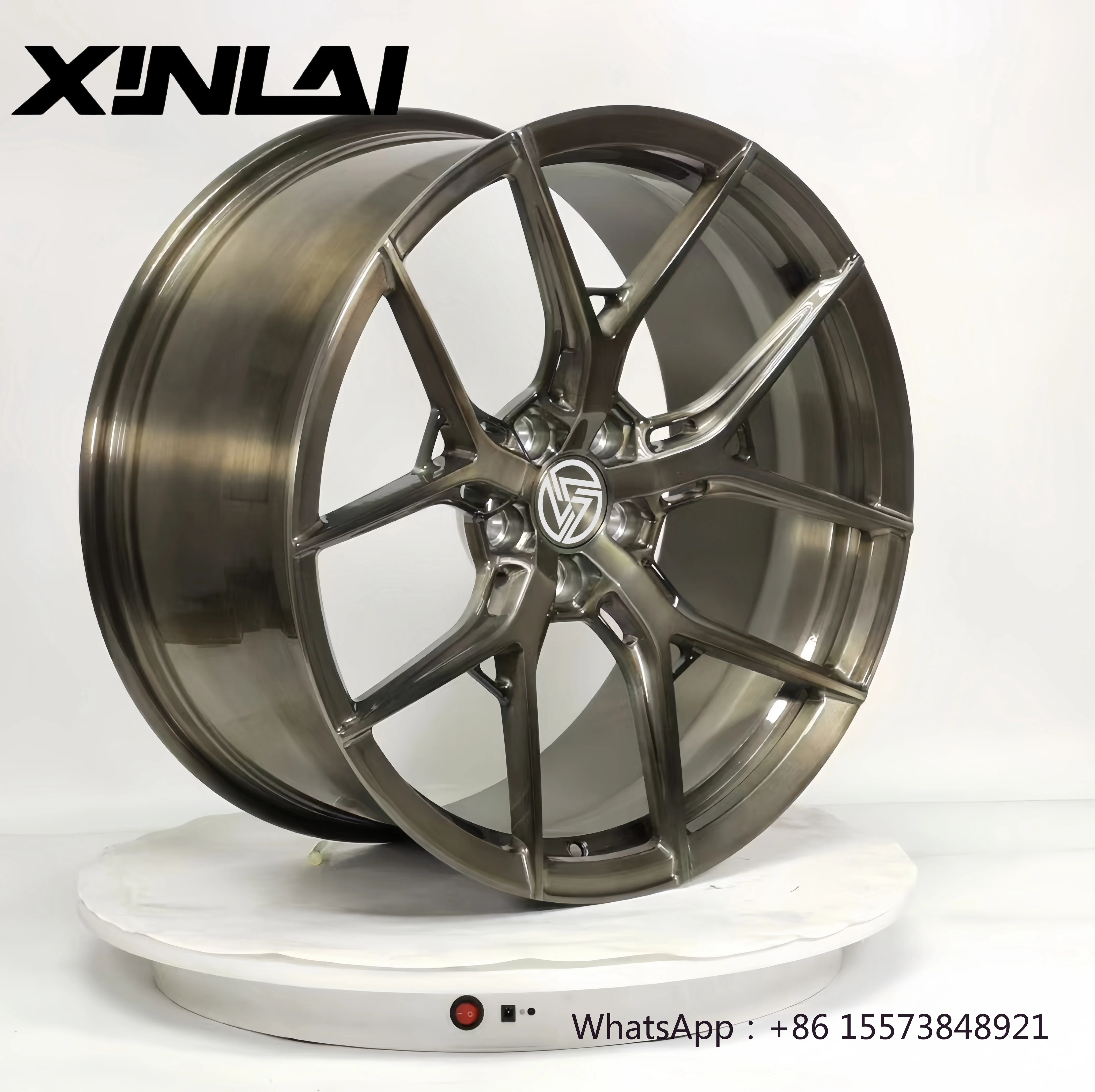 

Custom Matt Bright Light Brushed Wheels 5X120 5X112 5X114.3 19 20 21 Forged Passenger Car Wheels