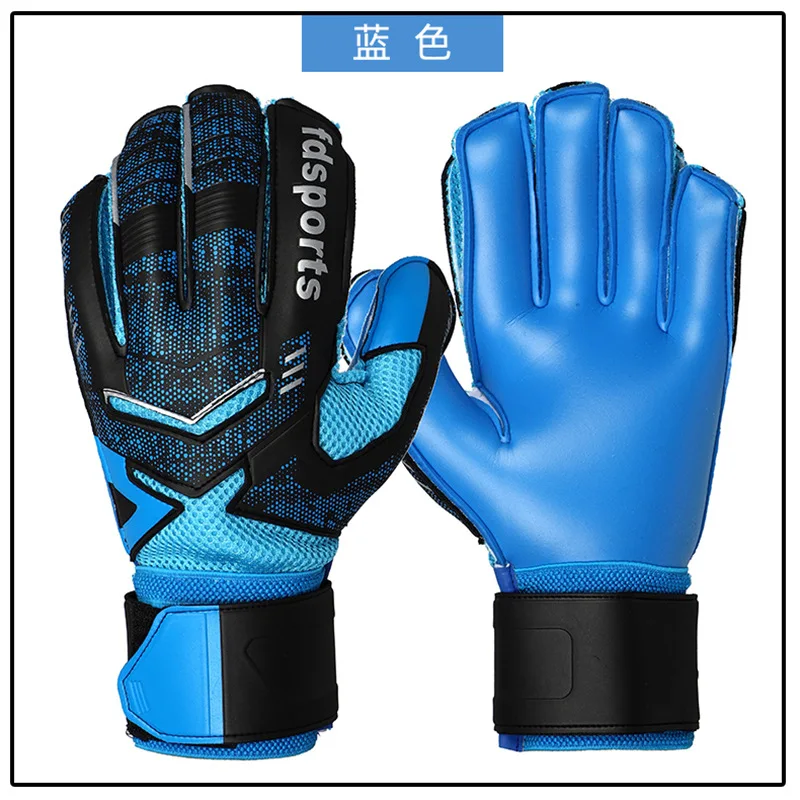 Fdsport kids Football Goalkeeper size 5 ~10 Students Special Game latex Protectors for Adults finger protection soccer gloves