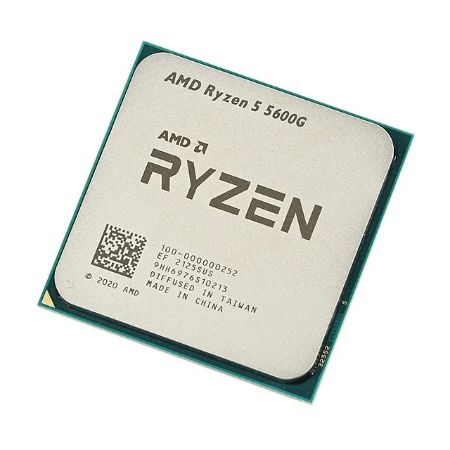 For AMD R yzen 5 5600 R5 5600G 3.5 GHz Six-Core Twelve-Thread CPU Processor 7NM L3=32M 100-000000927 Socket AM4