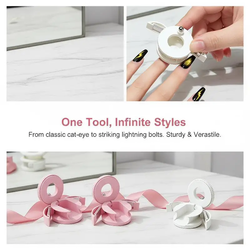 @*Universal Spinning Nail Art Cat Eye Magnet Upgraded Strong Magnetism Fits All Cat Eye Gel Polish Manicure Home Salon DIY