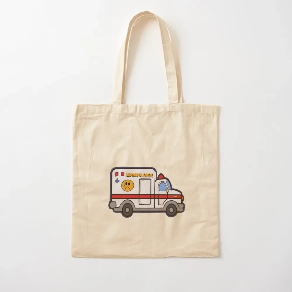 

Should I Call the WAMbulance Tote Bag tote bag custom Shopper Bag