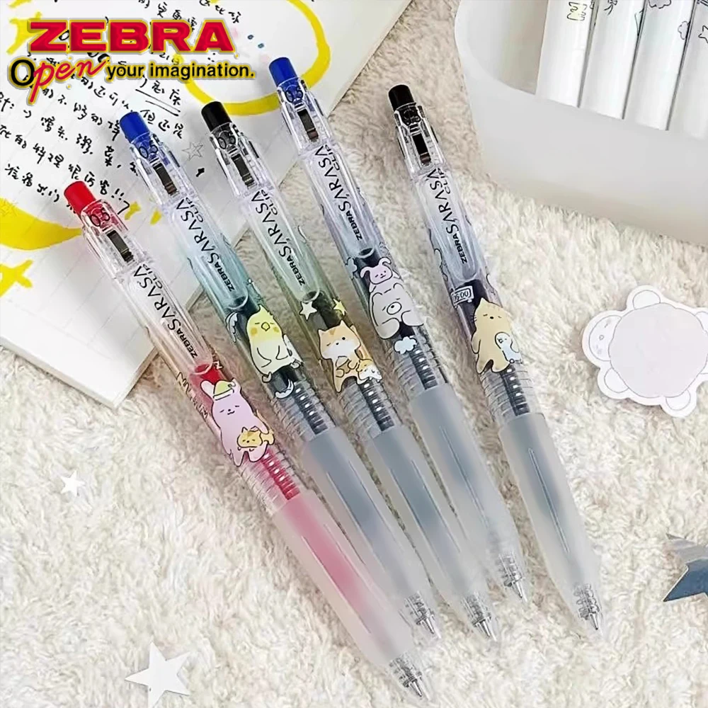 

1 шт., новая японская гелевая ручка JJ15 с героями мультфильмов, водонепроницаемая и светостойкая чернила, 0,5 мм, кавайные канцелярские принадлежности, обратно в школу