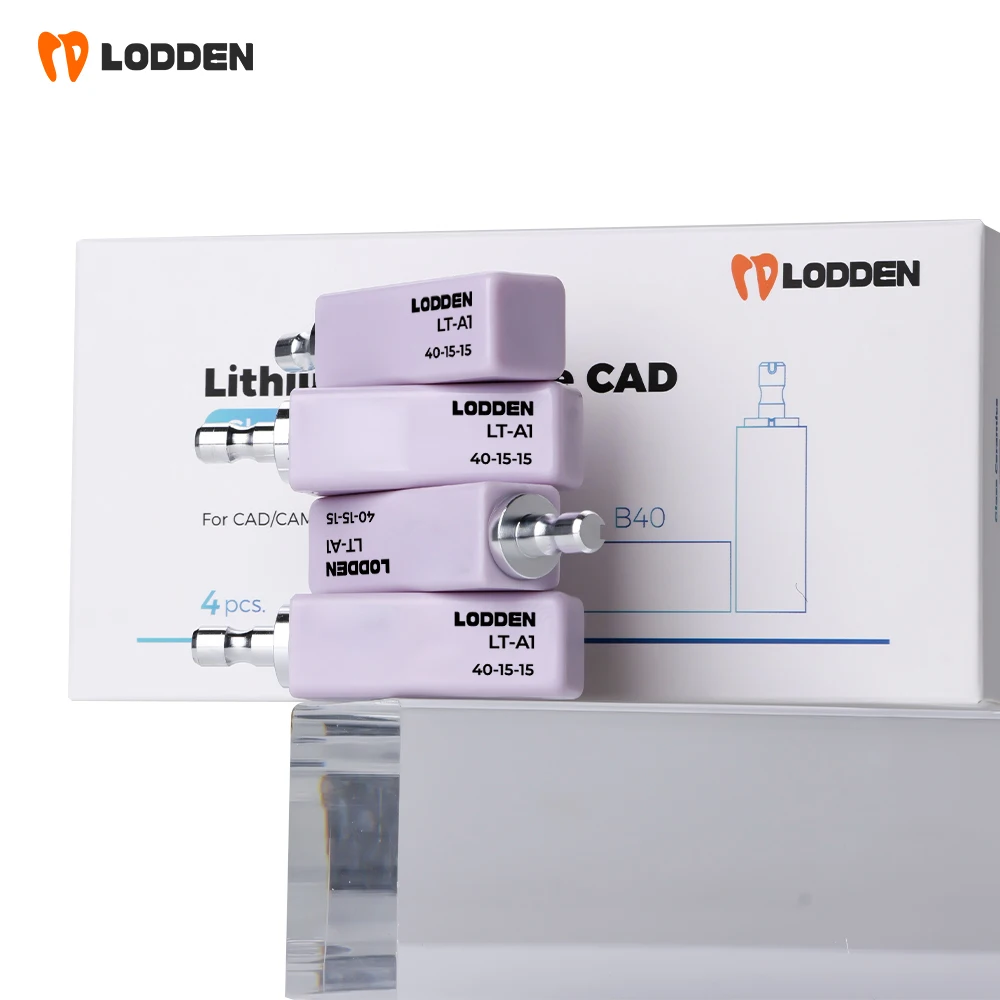 Lamden 2 caixa b40 blocos de cerâmica vidro laboratório dental disilicato de lítio c14 para folheados odontológicos coroas sirona cerec sistema de fresagem