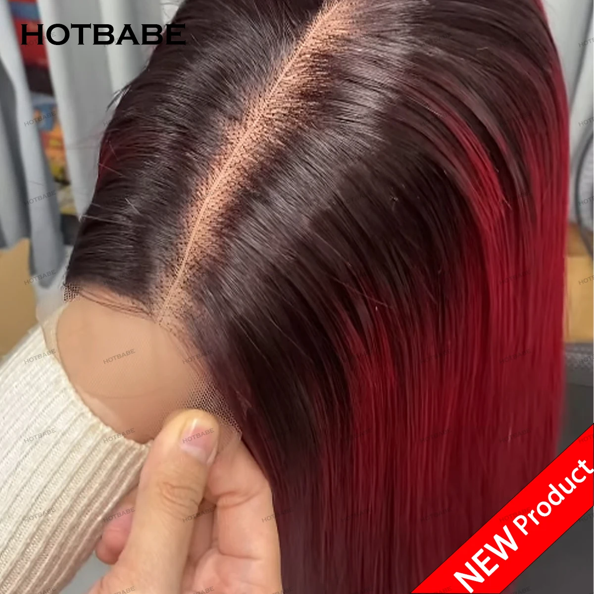 1B/99J Burgundy Color Glueless Wigs Human Hair Bob Straight 360/13×6/13×4 HD Transparent Lace Front Human Hair Wigs Wear And Go