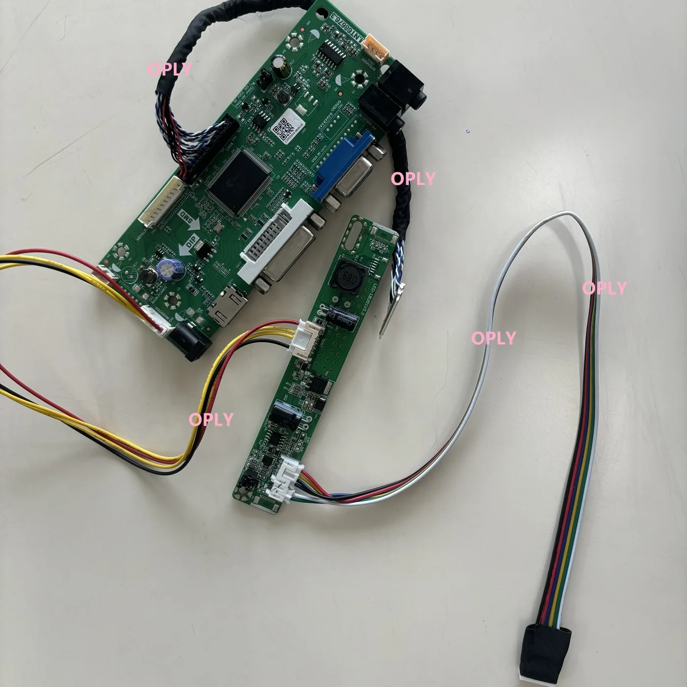

Плата контроллера VGA DVI HDMI-совместимая для LM215WF3-SLA1 LM215WF3(SL)(A1) 21,5 "1920X1080 панель ЖК-дисплей M.NT68676 комплект