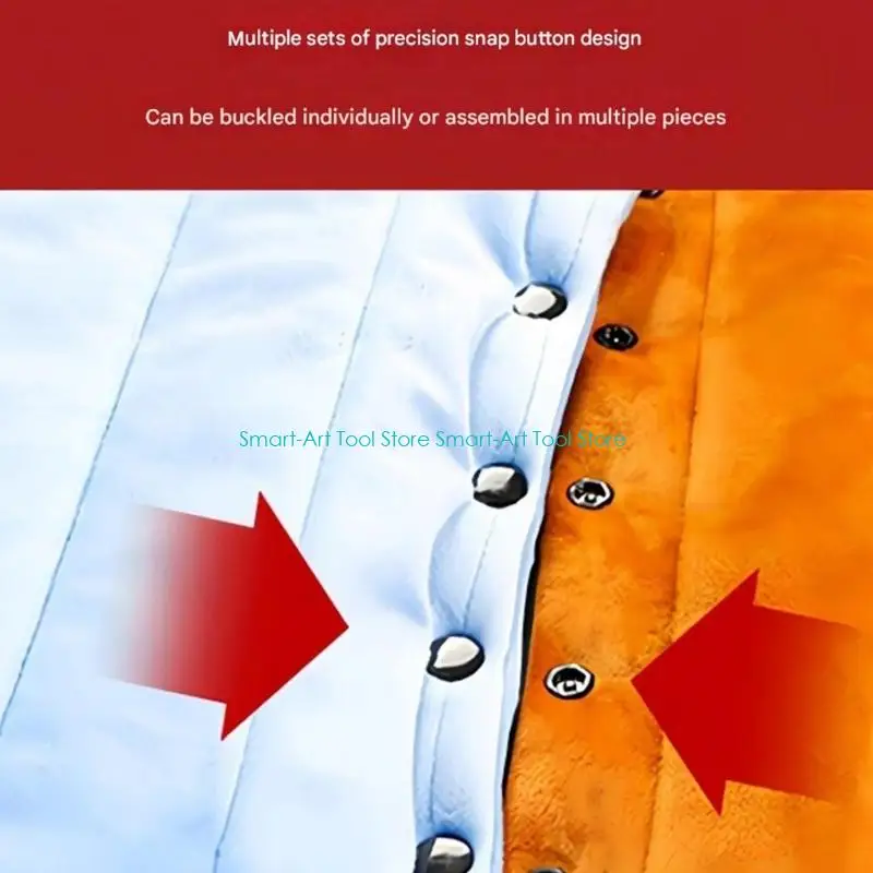 

E1PB Электрический нагревательный коврик с зарядкой через USB, одеяло с подогревом и регулируемой температурой