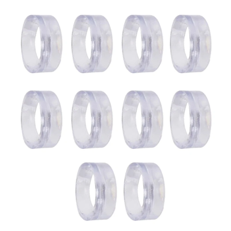 10Pcs Baseball Display Stand Clear Rings Sphere Stand for Baseball, Softball