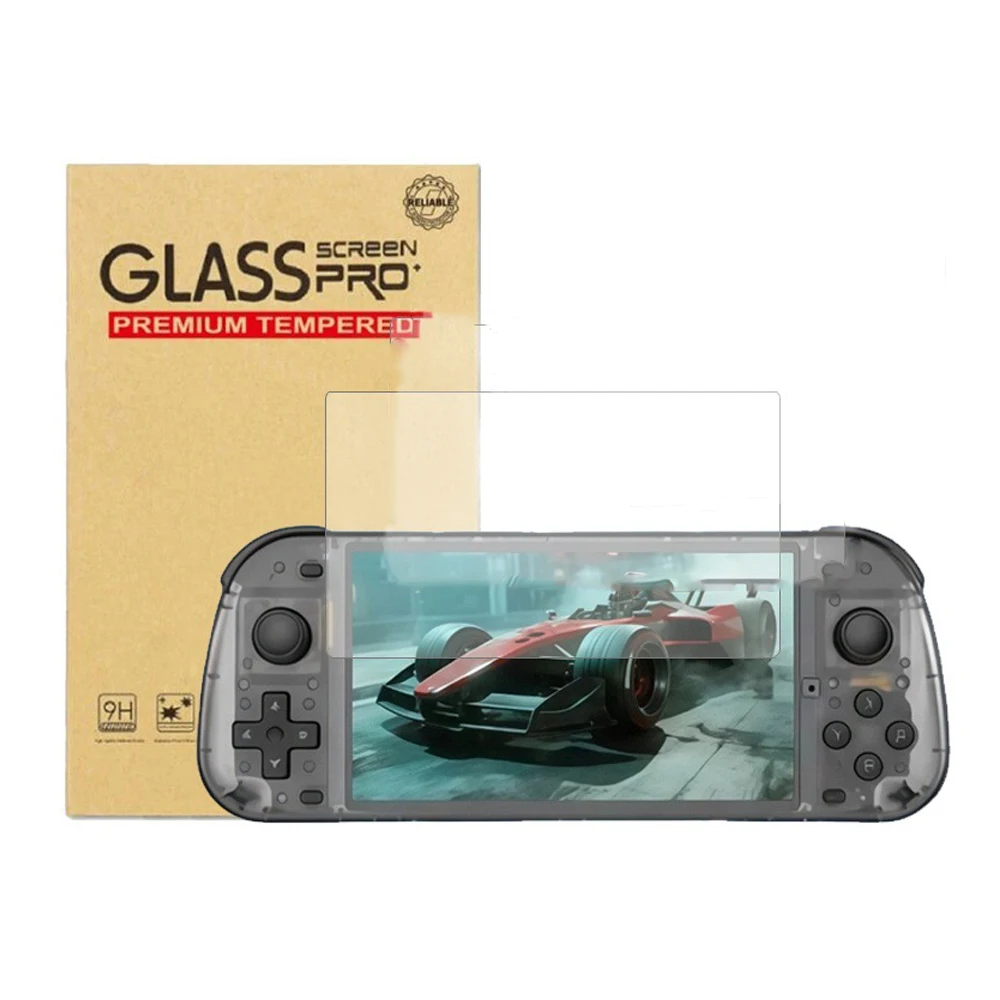 Tempered Glass Film for R50S Game Console 9H Hardness Scratch-Resist Screen Protector 1Pcs