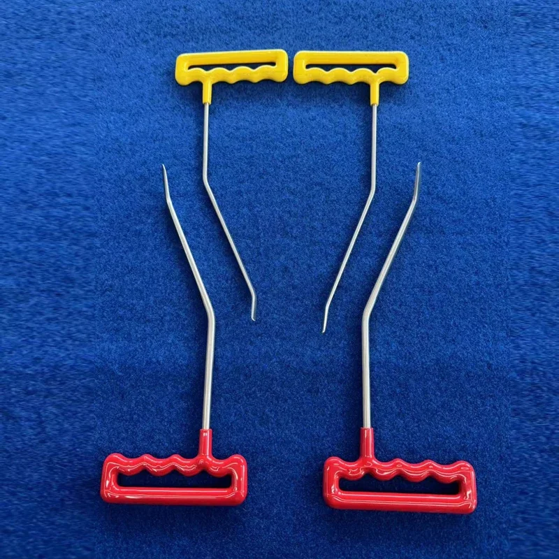 Car dent repair tools: flat shovels, fully flat hooks, interlayer repair parts, ejector rods, car body dents