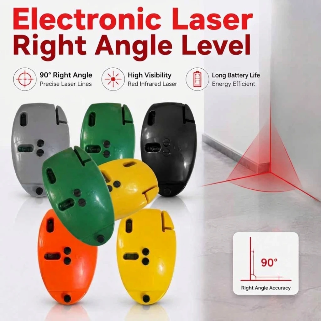 Electronic Laser Right Angle Level Infrared 90 Line Maker with Ink Fountain Small Size Strong Light Automatic High-Precision Gro