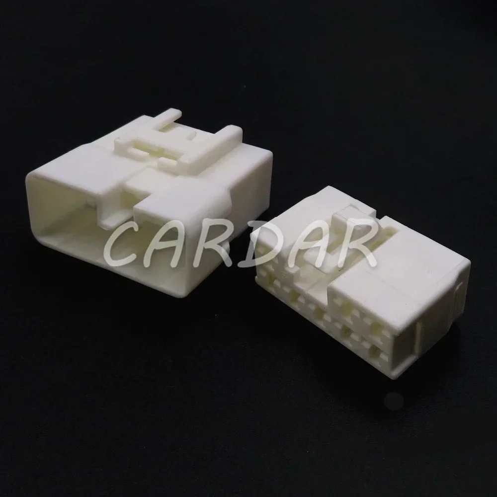 

1 Set 8 Pin 4.8 Series White Car Adapter 175978-1 175979-1 Automobile Male Female Docking Unsealed Wiring Socket