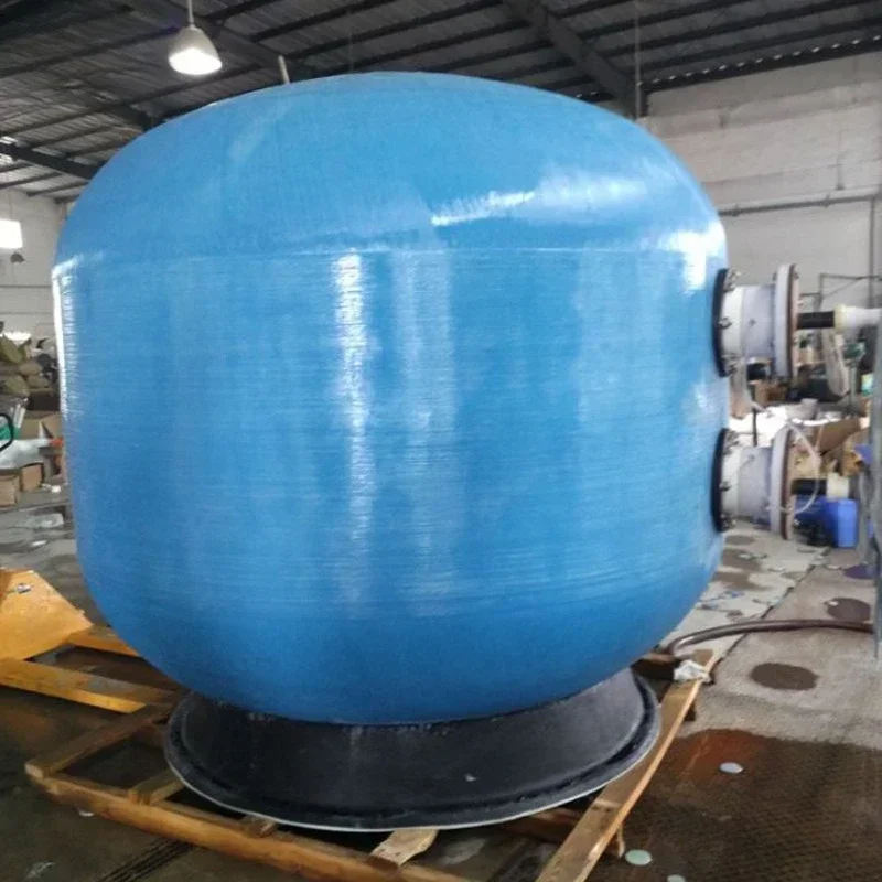 Large flow pool filter sand tank flanged commercial large sand tank special purifier for treating circulating water
