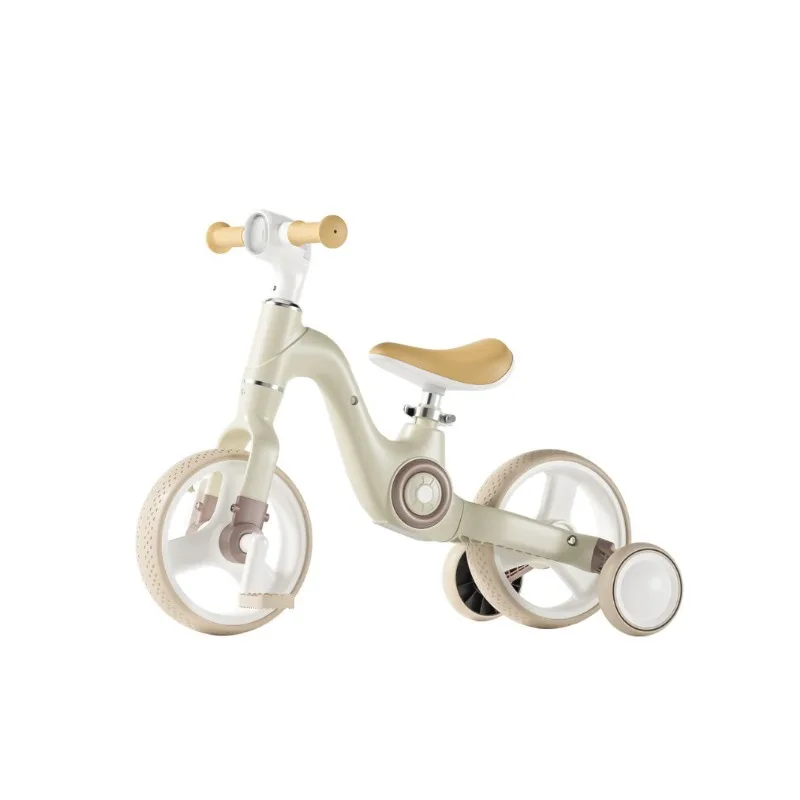 New children's multi-functional balance car tricycle music light anti-rollover 2-6 years old boy and girl baby toy car