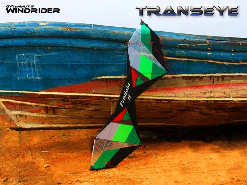 Freilein Kites โรงงาน Quad Line Stunt Kite Flying Walk In Sky เกมกลางแจ้งของเล่นกีฬา SPINNING TOP เชือก volantin Kite REEL