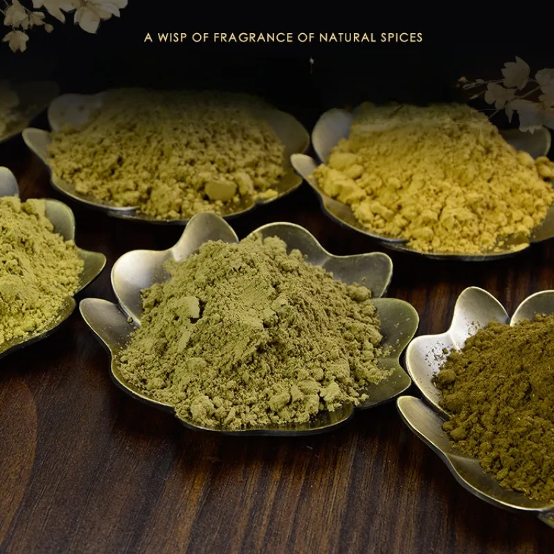 1000g Natural Flowers and Plants Incense Powder Low Temperature Grinding Osmanthus/rose Home Office Air Purification Soothing