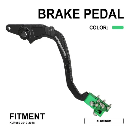 

Motorcycle Parts Adjustable Brake Pedal Lever For Kawasaki KLR650 2012-2018 KLR 650 2012 2013 2014 2015 2016 2017 2018