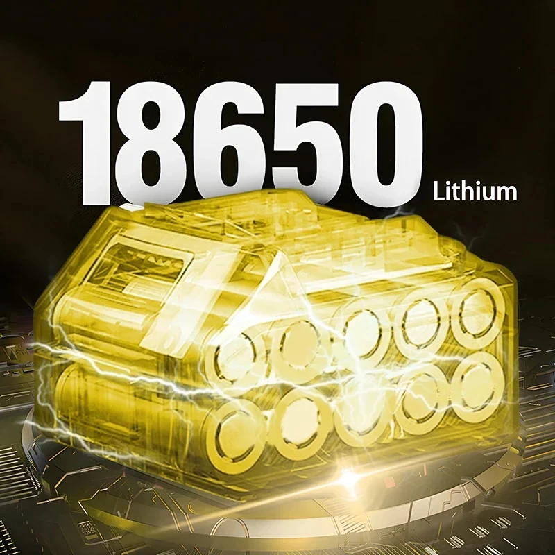 Originální sada baterie a nabíječky DeWalt 20V MAX 6Ah, DCB206 pro aku vrtačku/šroubovák DeWalt 20V, rázový utahovák a pracovní světlo. - náhled 6