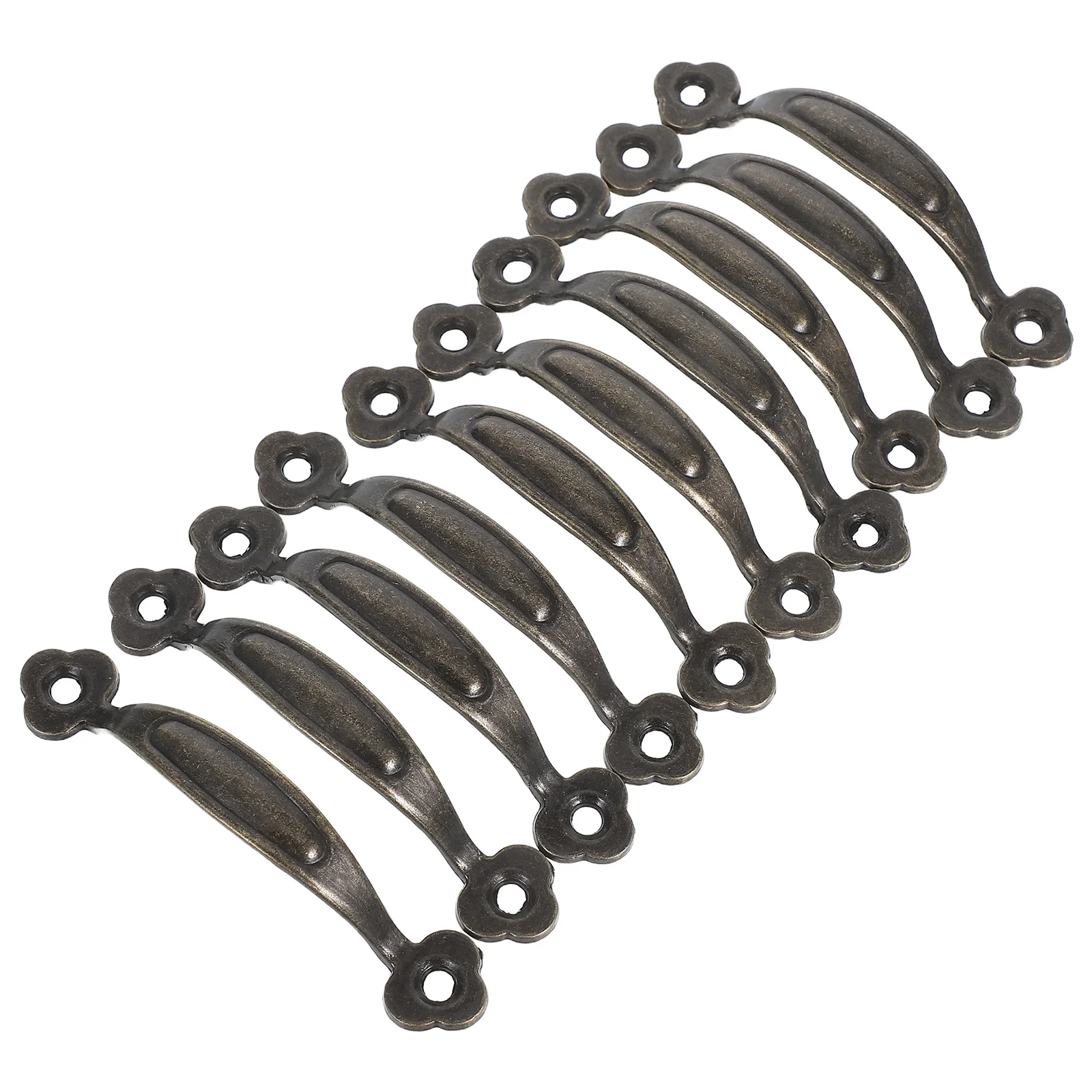 10 قطعة مقابض للخزانة تصميم مزرعة ريفية متينة من سبائك الزنك درج مزخرف يسحب لخزائن المطبخ #3