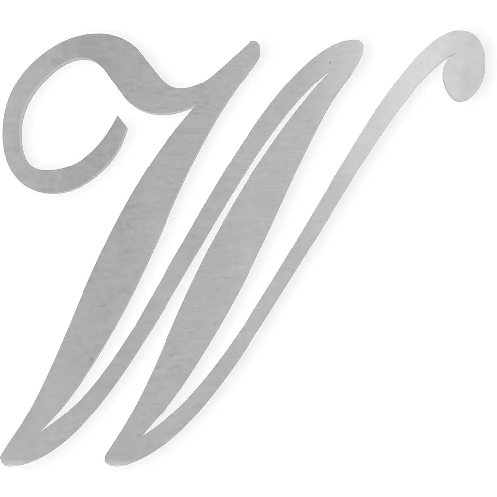 

Stylish Metal 'W' Wall Decor for Bedrooms