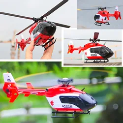 EC-135 Scaled 100 Size 4 Channels Gyro Stabilized RC Helicopter for Adults Professional Beginner Remote Control Hobby Toys - RTF