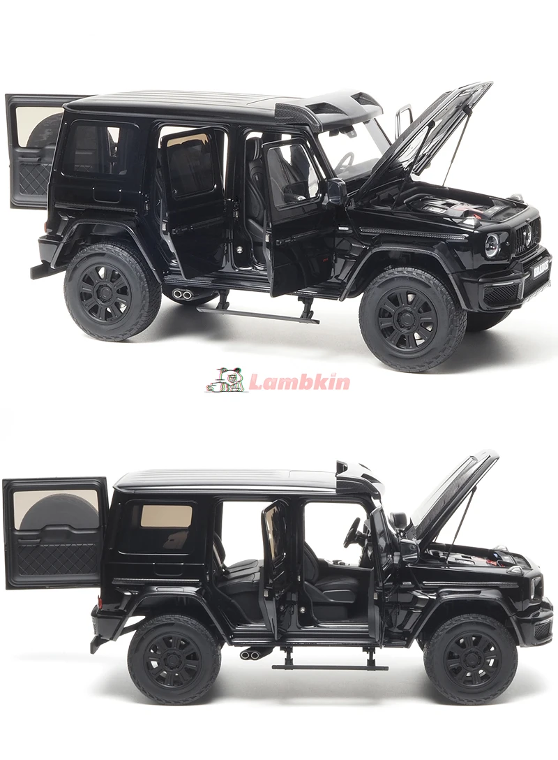 AlmostReal 1/18 BRABUS 800 G-Class G63 4X4² Alloy Full Car Model Home Furnishings Collectibles Gifts