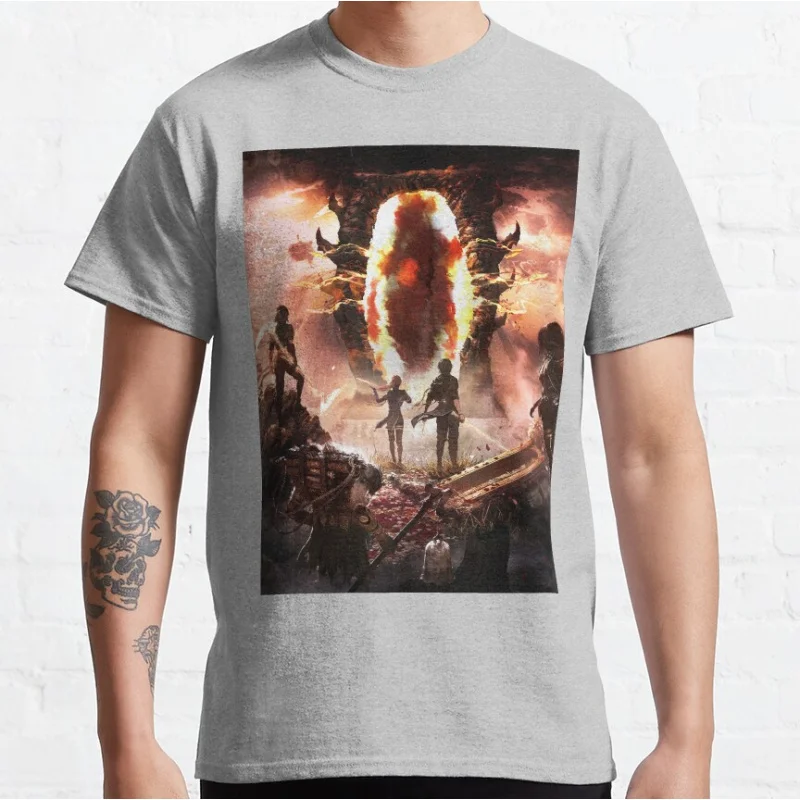 Clair Obscur Expedition 33 Video Game 2025 Dark Fantasy video game T-shirt Gift for Gamer Large size Adult Tops S-6XL
