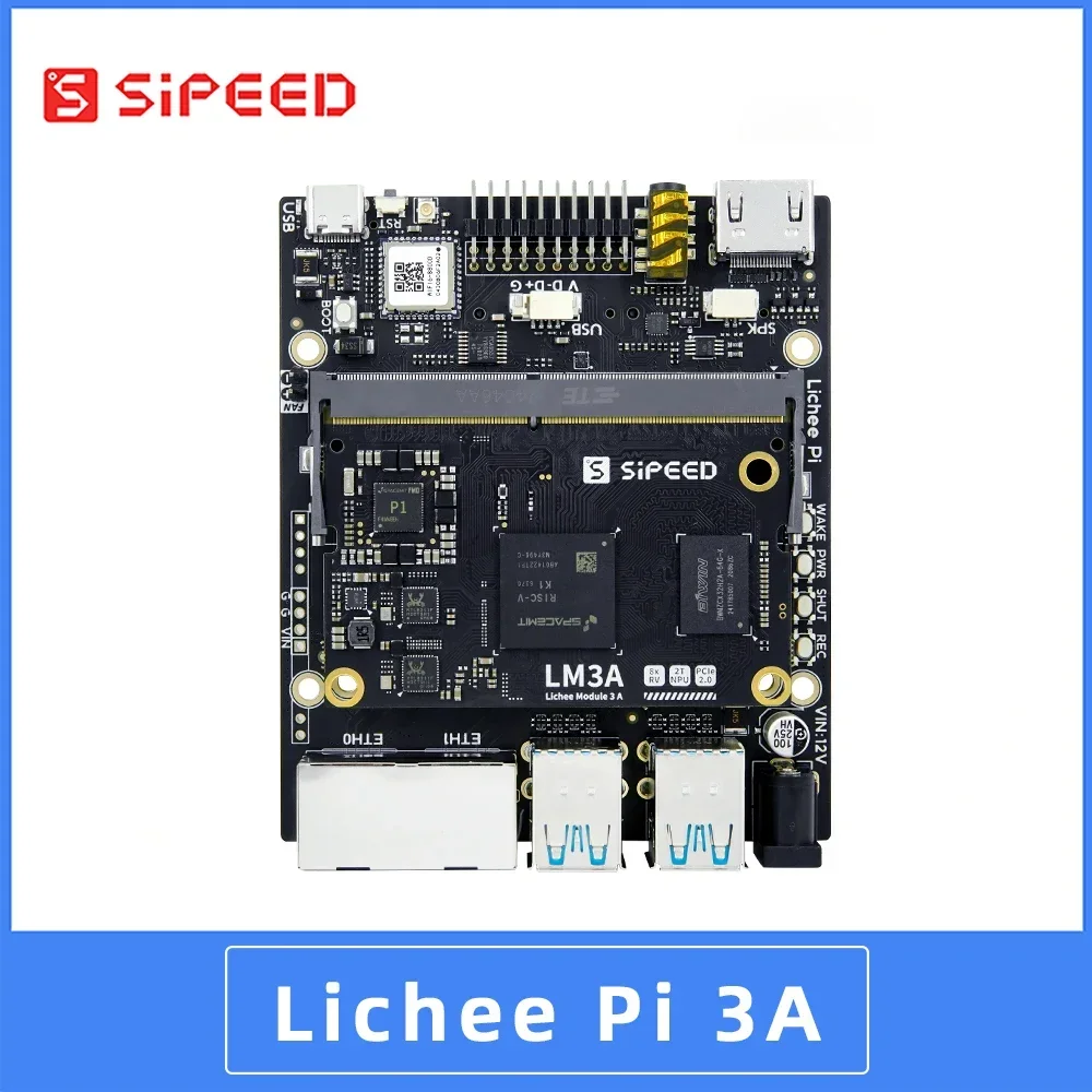 Sipeed LicheePi 3A K1, placa Linux SBC Eight Nuclear 2T NPU RISC-V