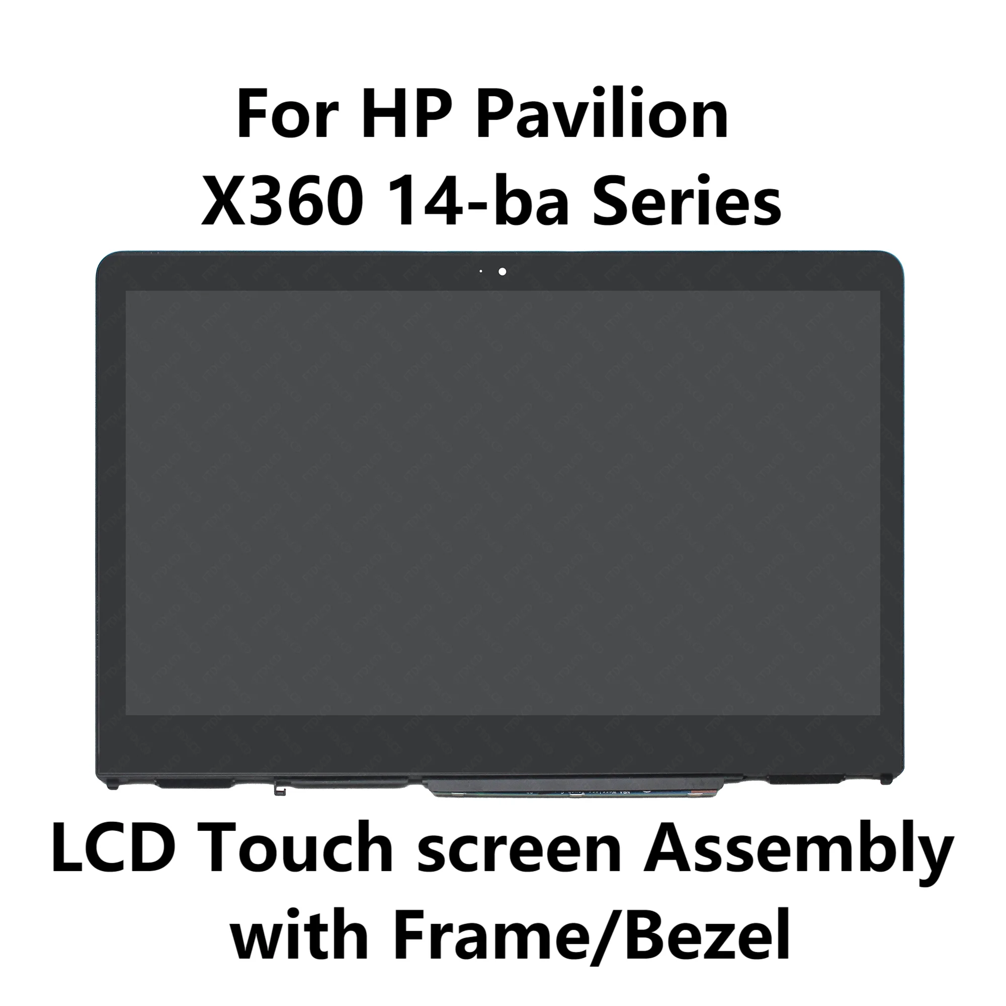 For HP Pavilion X360 14-ba001la 14-ba002la 14-ba003la 14-ba004la 14-ba005la LCD Display Touch Screen Glass Digitizer Assembly