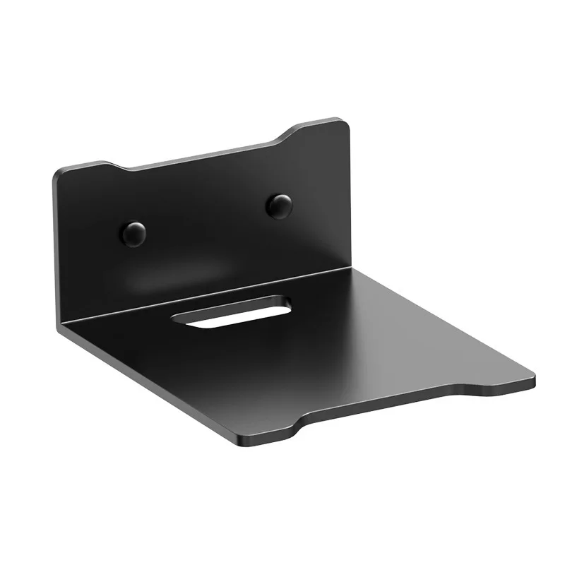 Carbon Steel TV Set Top Box Storage Rack Remote Control Router Small Accessories Wall Hanging Rack Home Livingroom Organizer image 6