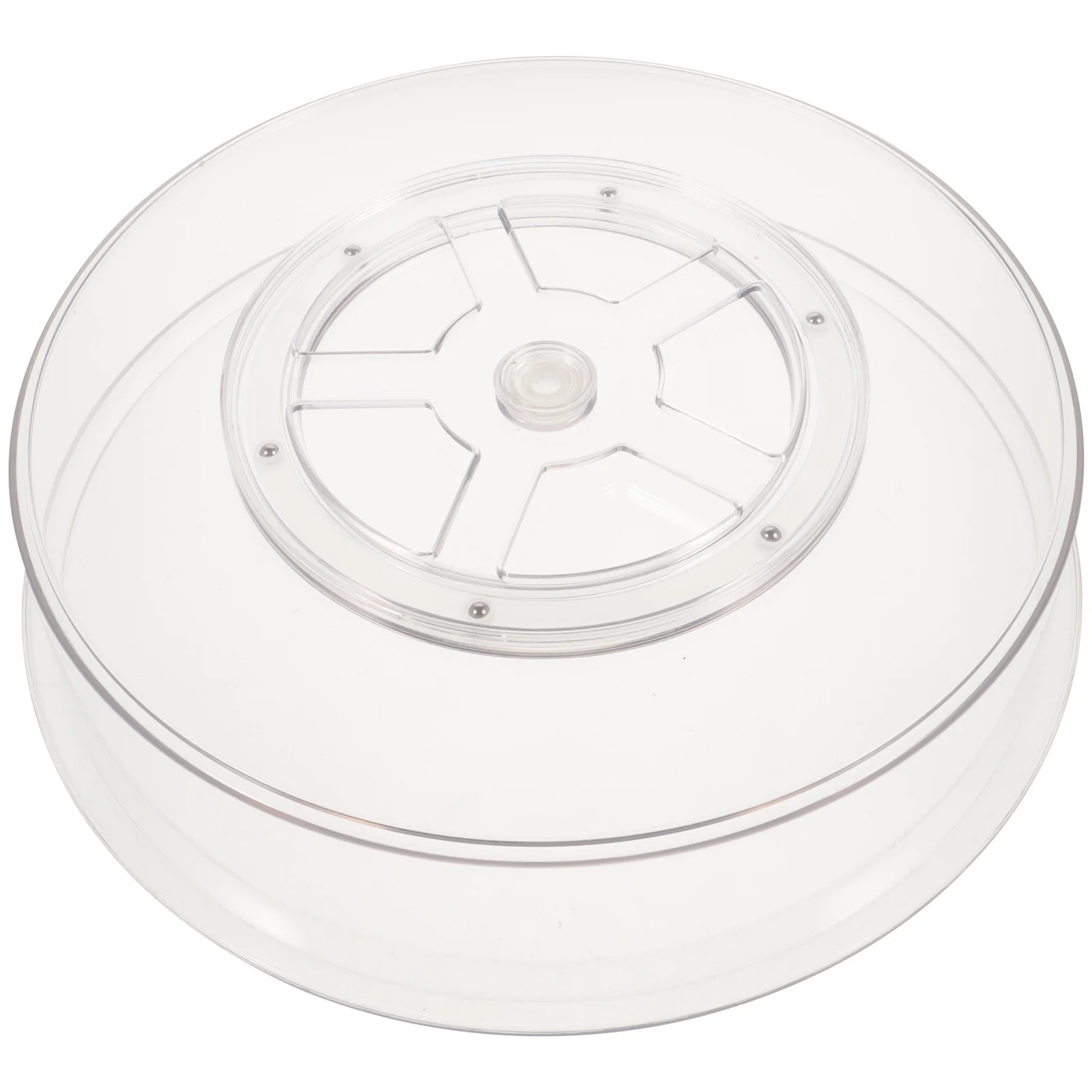 

Clear Turntable Organization Rotate Spice Rack High-Quality Plastic Seasoning Bottle Shelf Home Hotel Buffet Use