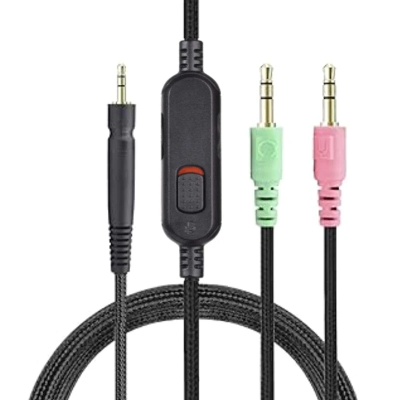 Flexible UNP PC Cable for GSP350 600 670G4MEONE Headsets Strong Wire Easy to Use and Install and Use Stable Dropship