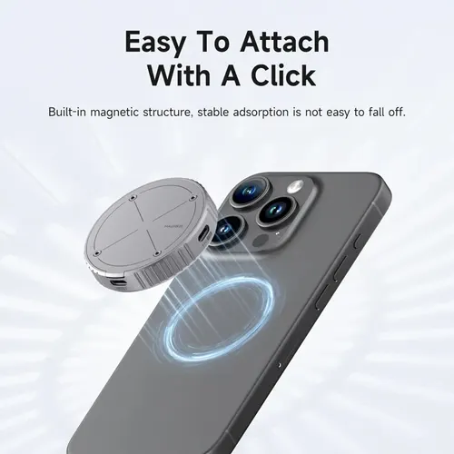 Imagen 2 del producto Hagibis-carcasa magnética M.2 2230 NVMe SSD Magsafe, USB C 3,2 Gen2 a NVMe PCI-E para iPhone 16 Pro Max ProRes MacBook