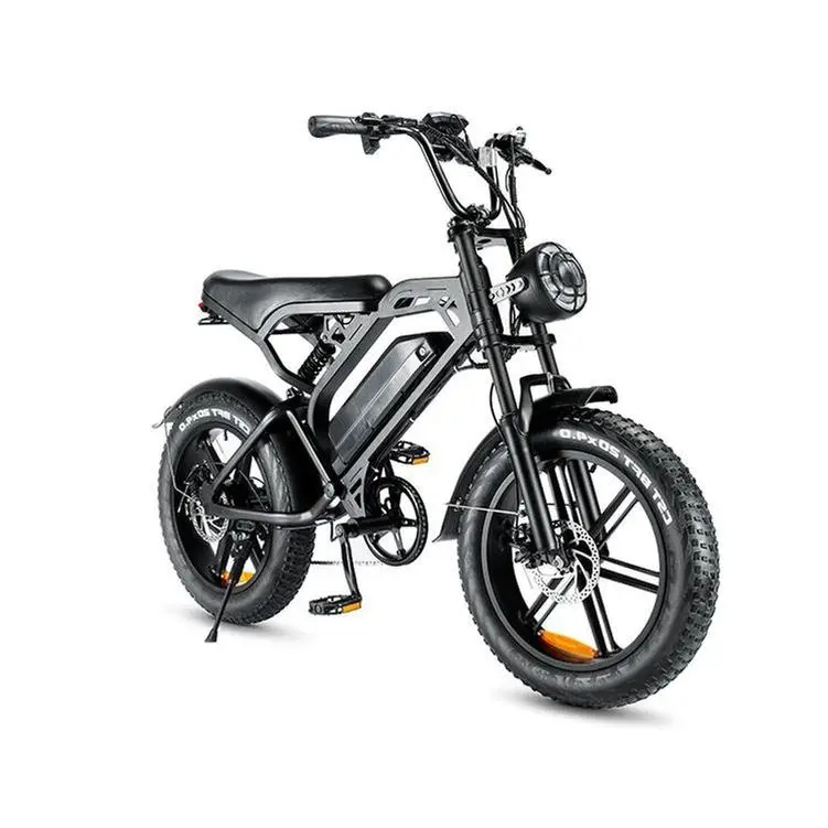 EU USA Warehouse Ready Stock Electric Bike 1000w 20inch 25km/h Fat Tire E-bike Urban Electric Bicycle Adult Fatbike