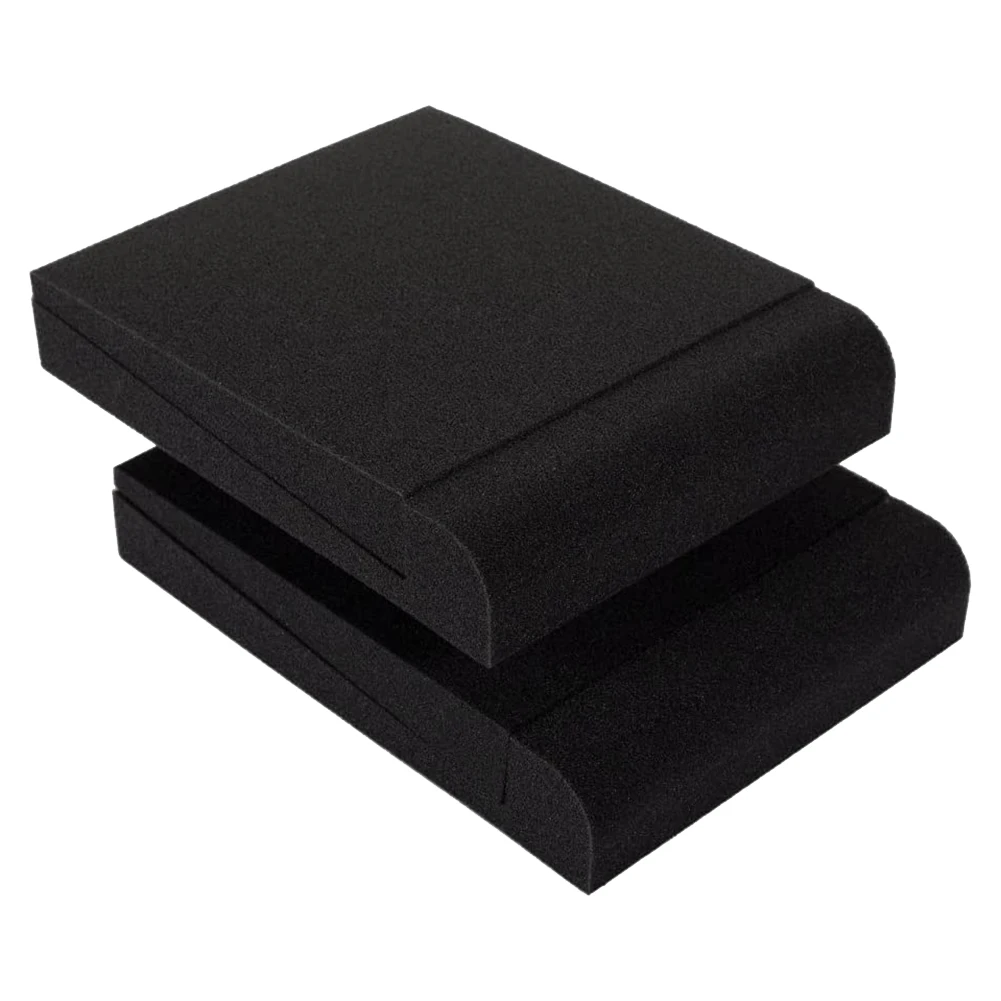 2 Pcs High Density Foam Speaker Pads - Speaker Isolation Pad, Monitor Acoustic Isolation Pads,Studio Monitor Pads