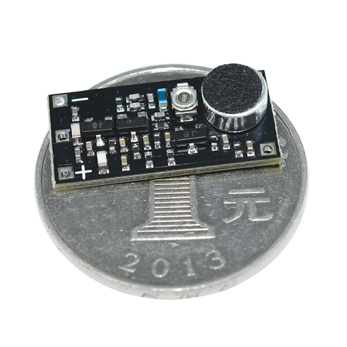 QA88X 88-115MHz FM Wireless Microphone Surveillance Transmitter Module Board Adjustable Capacitor DC 2V 9V 9mA Voltage