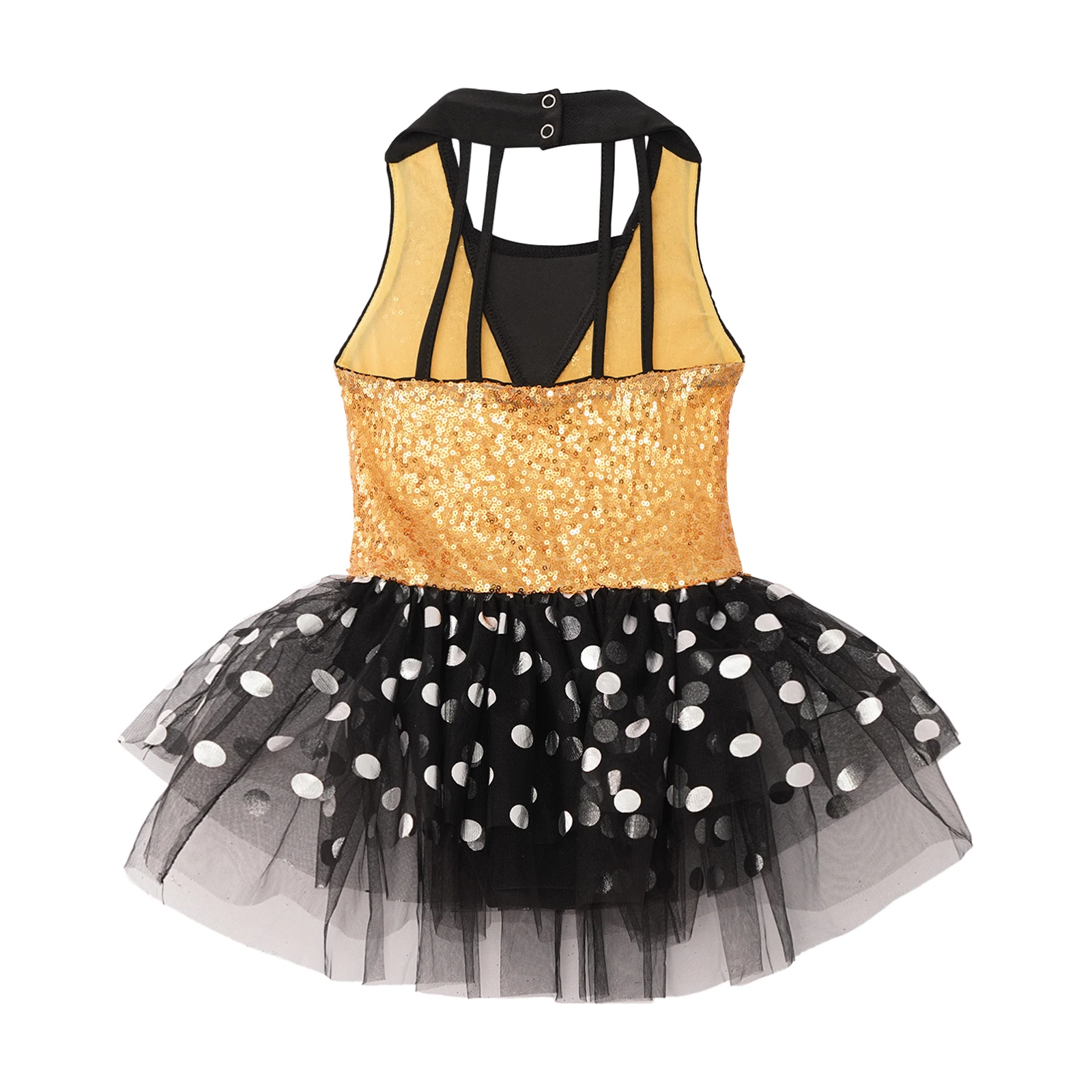 Sukienka baletowa dla dziewczynek, błyszcząca spódniczka tutu, dziecięcy kostium taneczny z cekinami do tańca ulicznego, latynoamerykańskiego i jazzowego, strój do występów, strój taneczny dla dzieci, body taneczne.