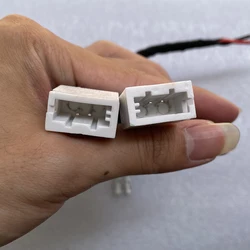 2pcs Car Sub Woofer Audio Door Speaker Plug Modified Non-destructive Docking Plug Lossless Speaker Wiring Plug For Kia Woofer