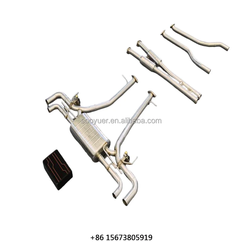 

Выхлопная система с клапаном для LC500H 3.5L, нержавеющая сталь, спортивная, с регулируемым клапаном, автозапчасти, на заказ