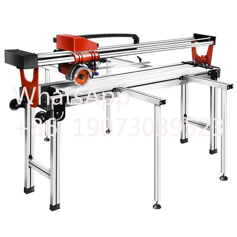 Multifunctional automatic ceramic tile cutter push knife infrared laser edging chamfering parquet slotting device