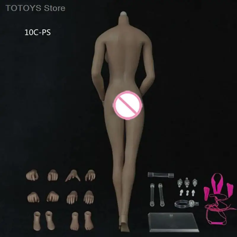 JIAOU DOLL 1/6 JOQ-10C / JOQ-06C سوبر مرنة سلس أنثى الجسم هيكل عظمي معدني انفصال نموذج القدم لنحت الرأس 1:6