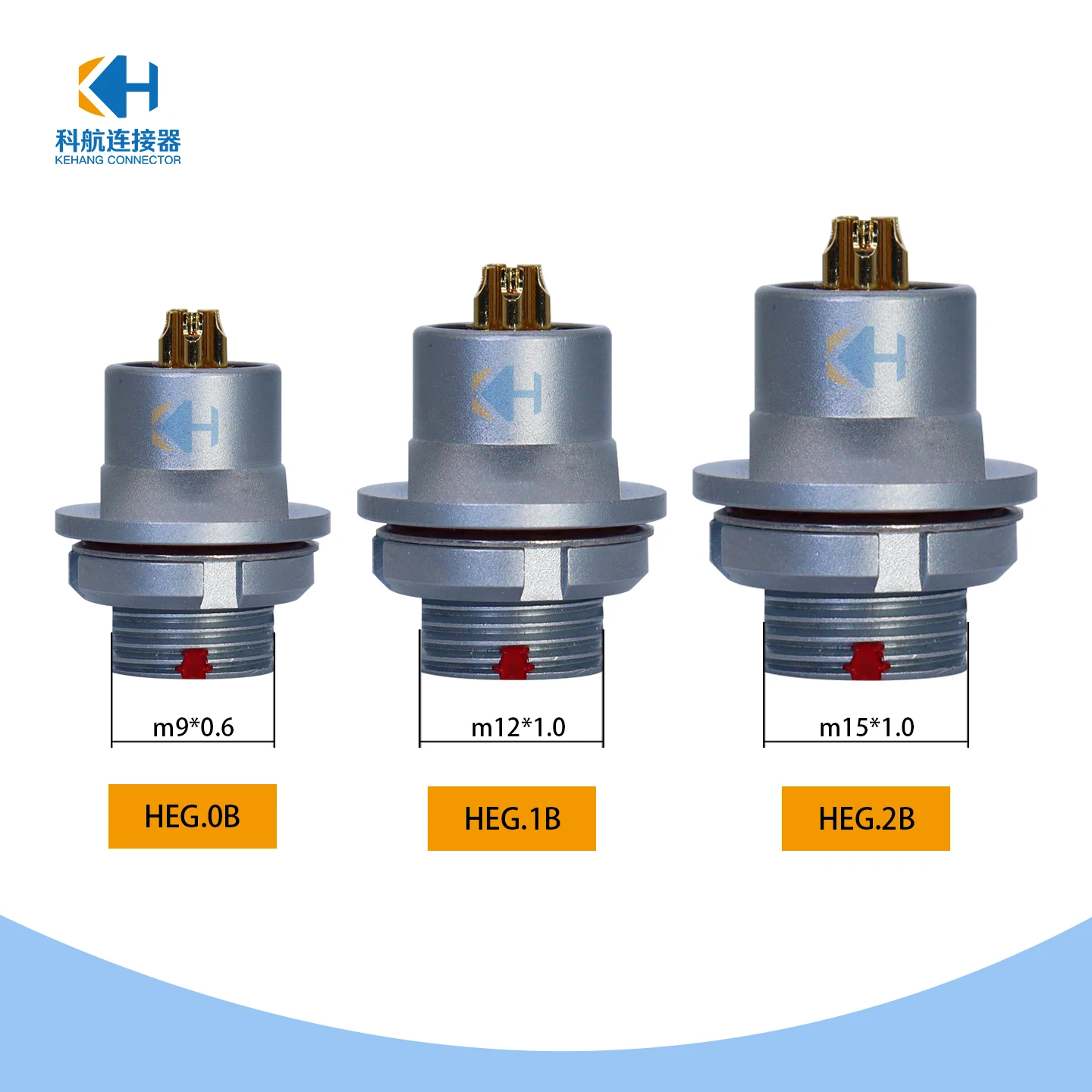 HEG Aviation Socket High-Quality Connector Compatible with Remo Oud Fishel FGG Plug Durable Aviation Interface 2Pin 3Pin 4Pin