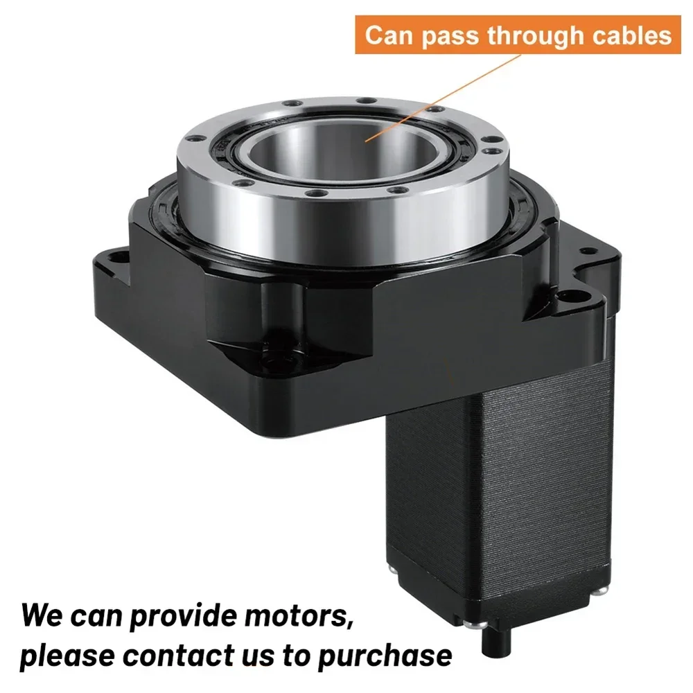 CNC Hollow Rotating Platform Circular Positioner Motorized Indexing Disc Angle Adjustment Table Replace DD Motor Cam Divider