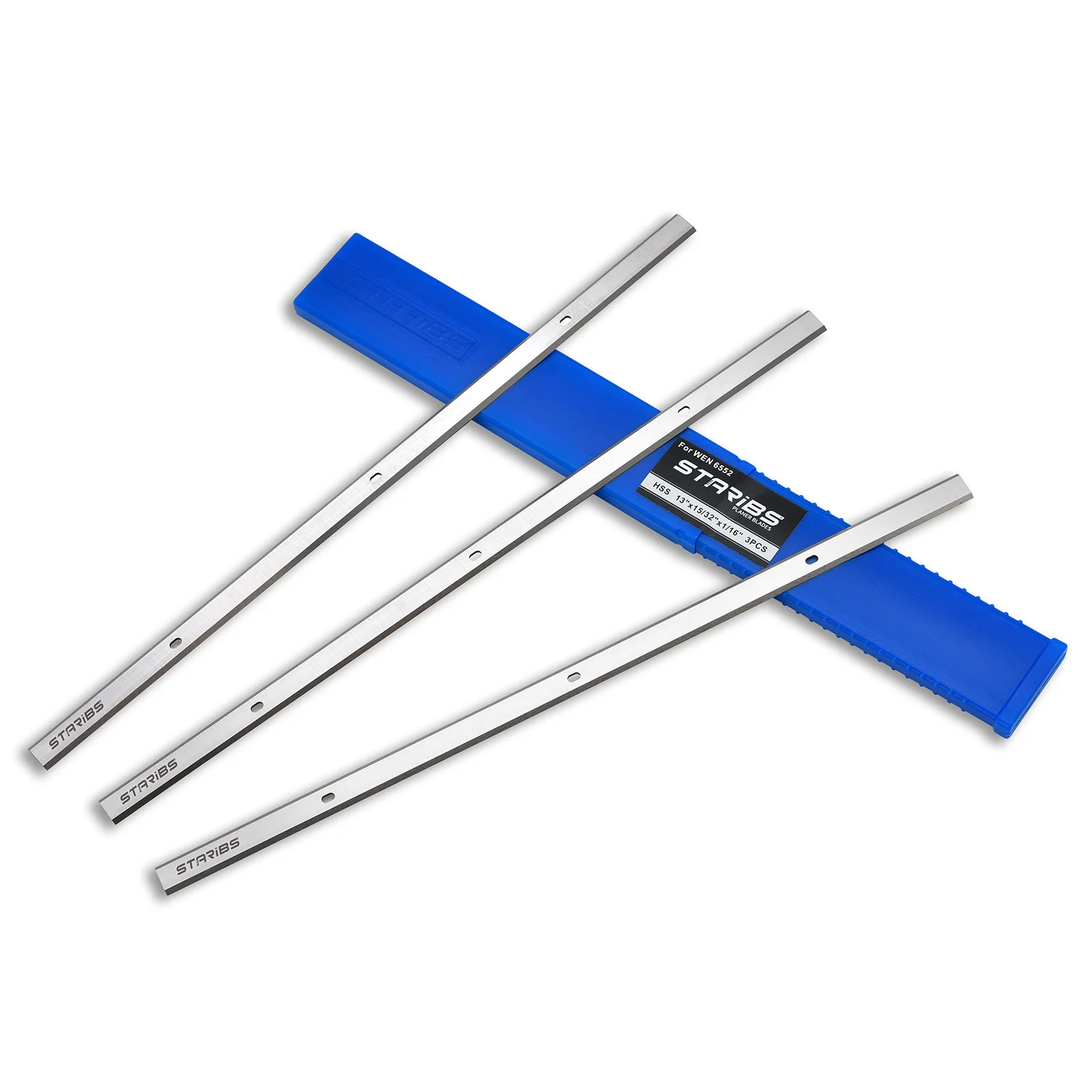 شفرات تخطيط HSS مقاس 13 بوصة من STARIBS لـ WEN PL1303، 6552، 6552T، Delta 22-590 مجموعة من 3 قطع