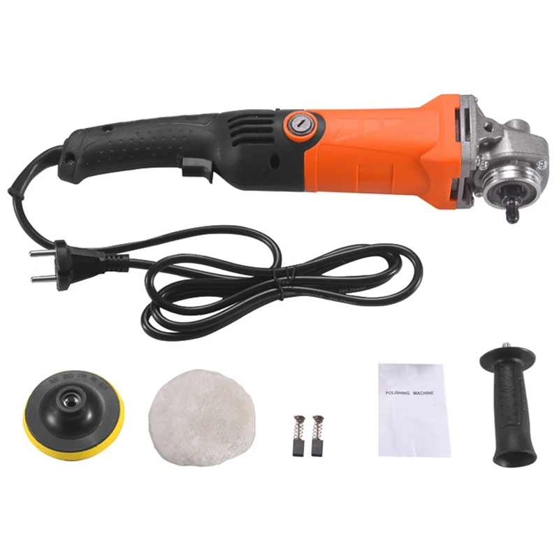 

Metal Polishing Machine Car Automotive Polisher Grinding Machine Waxing Tool Adjustable Speed Polisher EU Plug