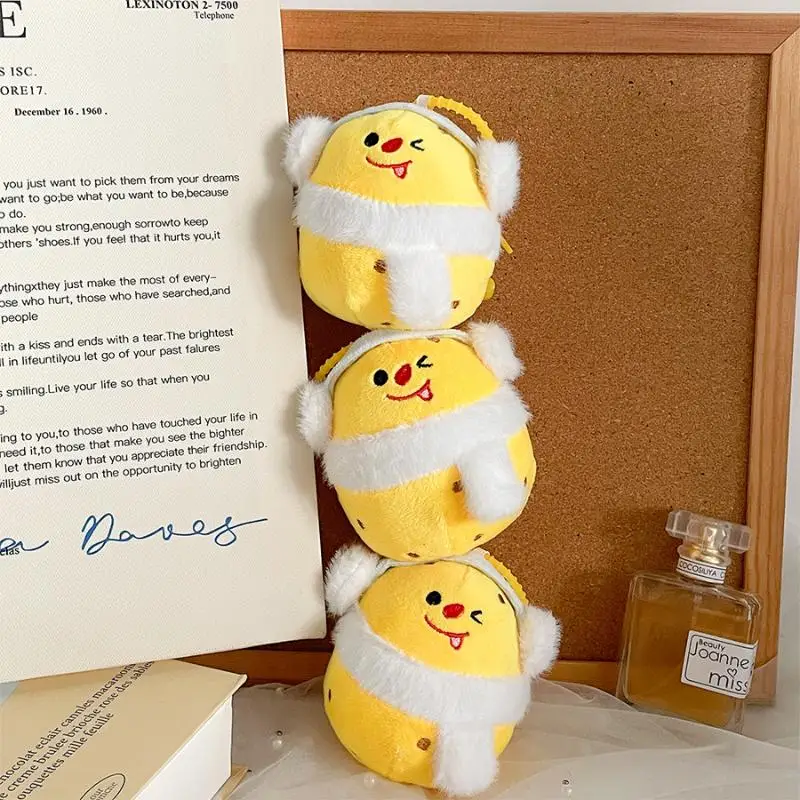 かわいい漫画の小さなジャガイモ人形ぬいぐるみキーホルダーかわいい面白いキーリングペンダントぬいぐるみおもちゃバックパックペンダントアクセサリーギフト