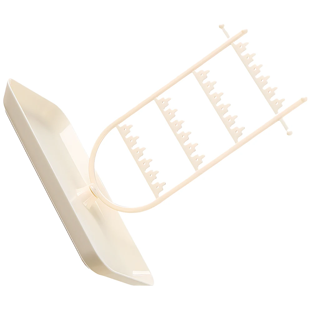

Earring Necklace Ring Holder St Tray for Jewelry Display ganizing Bedroom Decor Beige Necklace ganizer Storage Solution
