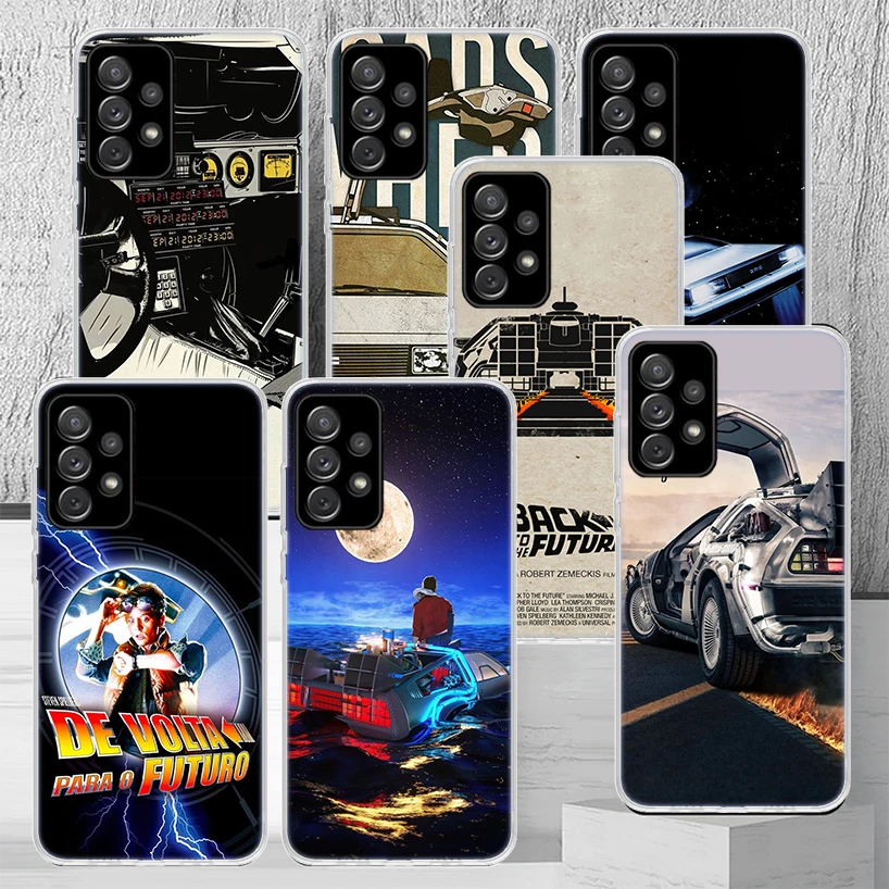 Back To The Future TV Phone Case Cover For Samsung Galaxy A55 A54 A52 A53 A15 A14 A12 A13 A25 A24 A22 A23 A35 A34 A32 A33 A04S A